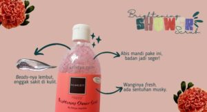 Shower Scrub Scarlett Whitening Happy