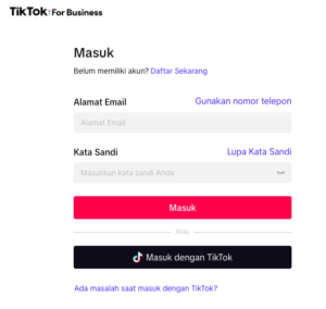 Step by step Tiktok ads